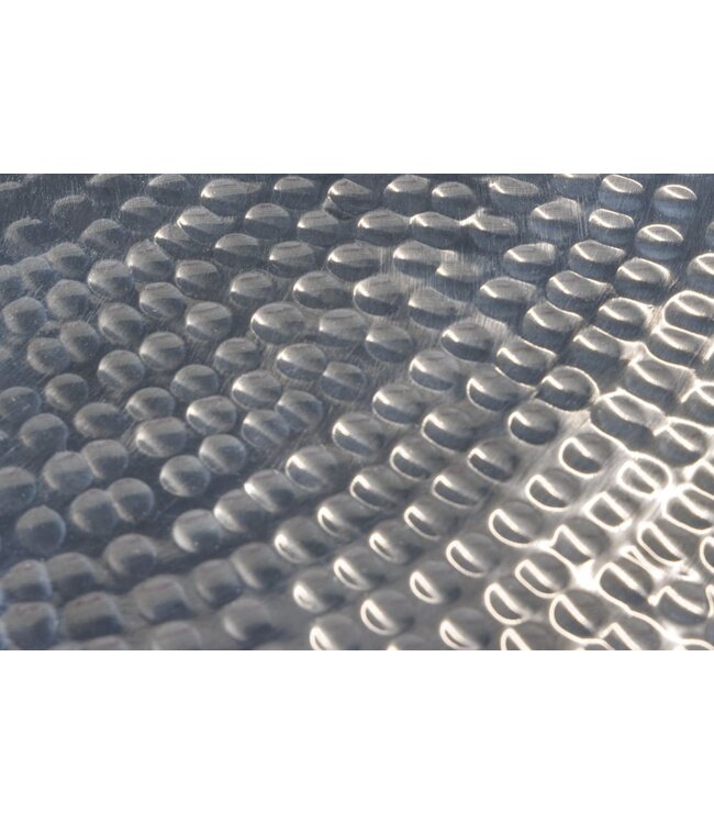 Invicta Interior Set van 2 ronde salontafels ELEMENTS 60cm zilverzwart metalen dienblad bijzettafel - 42729