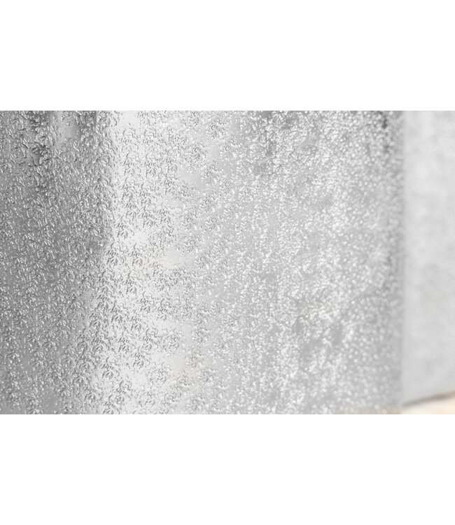 Invicta Interior Design salontafel ORGANIC ORIENT 75cm zilver handgemaakt - 42246