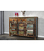 Invicta Interior Uniek dressoir JAKARTA 125cm gerecycled massief hout van vissersboten - 19906