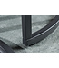 Invicta Interior Set van 2 bijzettafels ELEGANCE 45cm zwart marmeren design metalen frame rond - 43644