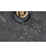 Invicta Interior Set van 2 bijzettafels ELEGANCE 45cm zwart marmeren design metalen frame rond - 43644