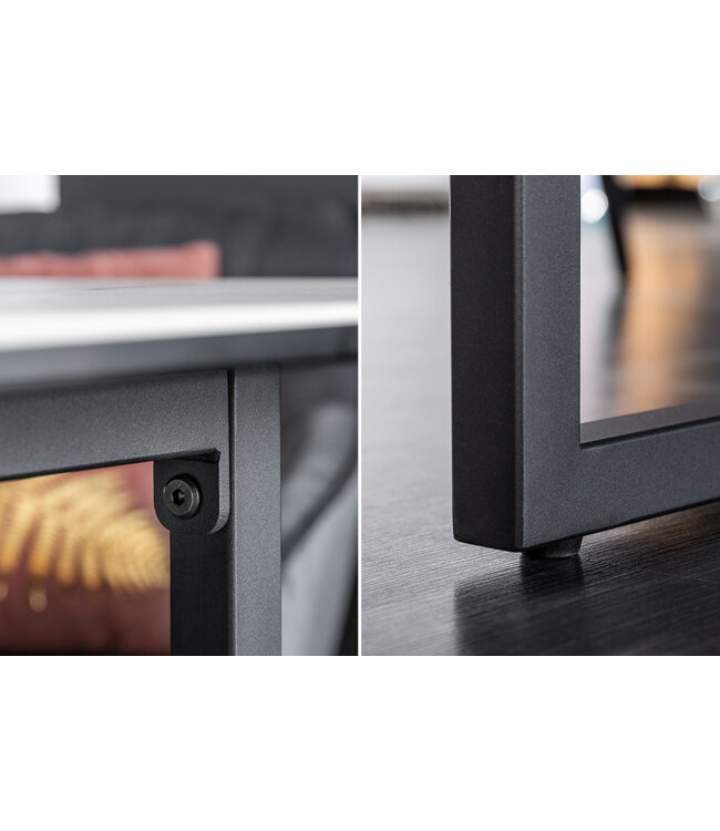 Invicta Interior Design eettafel SYMBIOSE 200cm marmer wit keramiek gemaakt in Italie - 41088