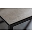 Invicta Interior Design salontafel SYMBIOSE 100cm betongrijs keramiek made in Italy - 40673