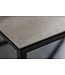 Invicta Interior Design salontafel SYMBIOSE 75cm betongrijs keramiek made in Italy - 40671