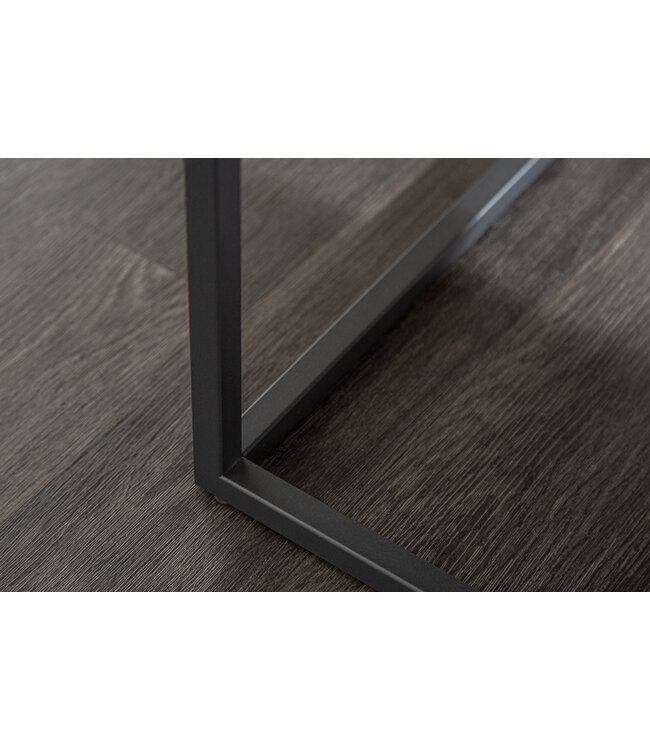 Invicta Interior Design salontafel SYMBIOSE 75cm marmer taupe keramiek gemaakt in Italie - 6540670