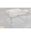 Invicta Interior Design salontafel SYMBIOSE 75cm marmer taupe keramiek gemaakt in Italie - 6540670
