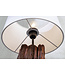 Invicta Interior Design tafellamp ROUSILIQUE 60cm natuurlijk wit rond drijfhout handgemaakt - 43451