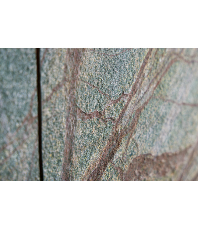 Invicta Interior Massief houten TV-lowboard MOUNTAIN SOUL 200cm echte natuursteen acacia zwart hangend/staand - 43483