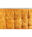 Invicta Interior Design tweepersoonsbed BOUTIQUE 160x200cm mosterdgeel fluweel queen size bedframe - 41666