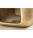 Invicta Interior Design bijzettafel UNIT 45cm goud gehamerd handgemaakt metaal aluminium - 42733