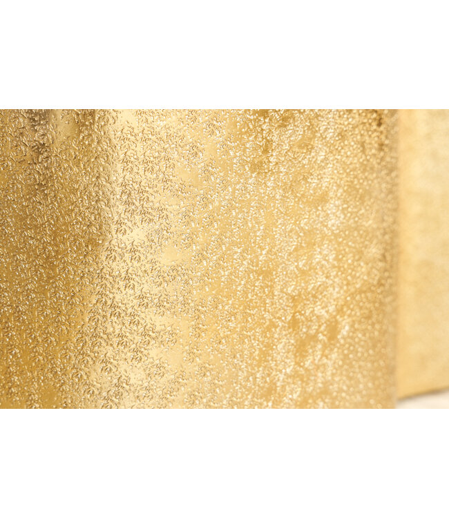 Invicta Interior Design salontafel ORGANIC ORIENT 75cm goud handgemaakt - 42740