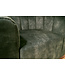 Invicta Interior Draaibare design fauteuil BABYLON donkergroene fluwelen lounge cocktailstoel - 43530