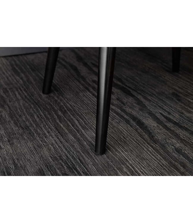 Invicta Interior Retro nachtkastje SIXTIES 50cm bosgroen zwart/bruin fluwelen lade - 41019