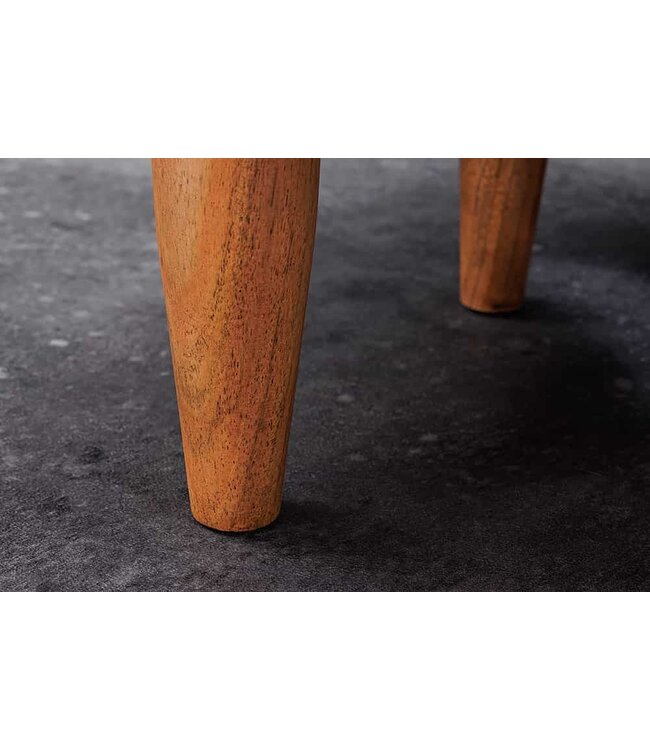 Invicta Interior Massief houten tv-meubel ALPINE 145 cm natuurlijke acacia retro-design honingkleurige afwerking - 43736