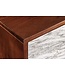 Invicta Interior Massief houten dressoir MOUNTAIN SOUL 175cm echt natuursteen wit acaciamarmer design - 43379