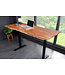 Invicta Interior Bureaublad MAMMUT 140cm natuurlijk acacia massief hout boomrand - 43666