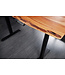 Invicta Interior Bureaublad MAMMUT 140cm natuurlijk acacia massief hout boomrand - 43666