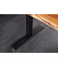 Invicta Interior Bureaublad MAMMUT 140cm natuurlijk acacia massief hout boomrand - 43666