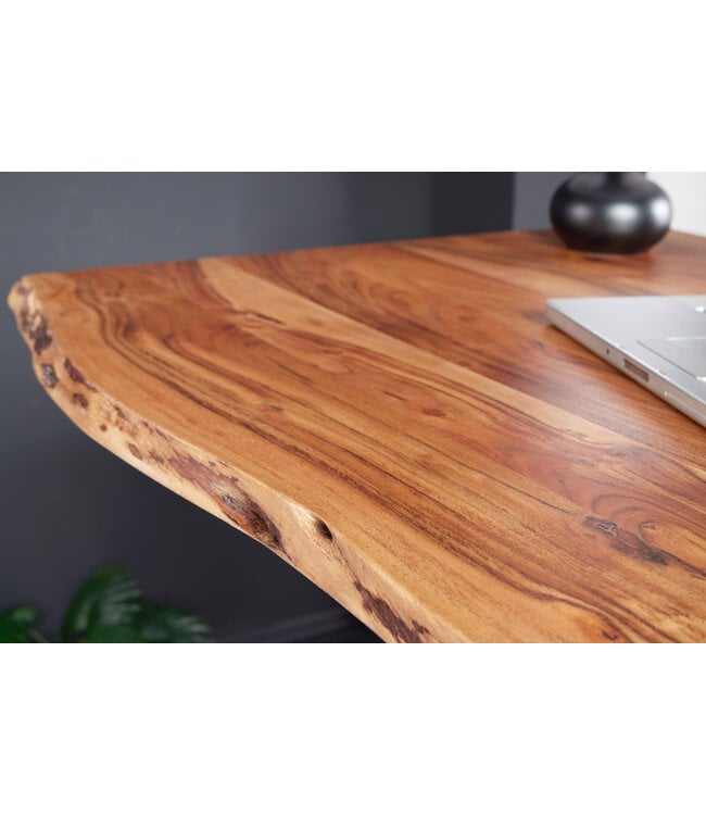 Invicta Interior Bueaublad MAMMUT 160cm natuurlijk acacia massief hout boomrand - 43667