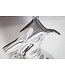Invicta Interior Elegante Greyhound Sculptuur GREYHOUND 70cm Aluminium Design Figuur - 8891