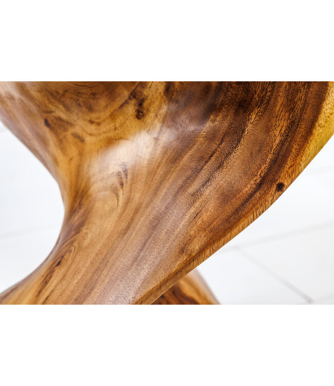 Invicta Interior Sculpturale bijzettafel HELIX 30cm naturel Suarholz handgemaakt in Bali Ottoman - 41807