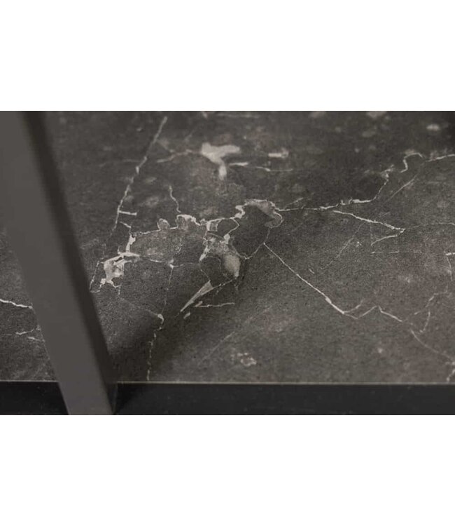 Invicta Interior Moderne boekenkast SLIM LINE 115 cm grafiet metalen frame met vijf planken - 44180