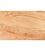 Invicta Interior Massief houten salontafel BEAUTY BY NATURE 70cm acacia niertafel driehoekig metaal zwart - 43741