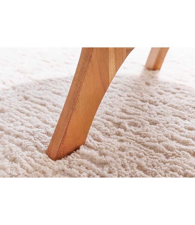 Invicta Interior Massief houten salontafel ARCHITECTURE 70 cm natuurlijke honing afwerking acacia driehoekig - 43739