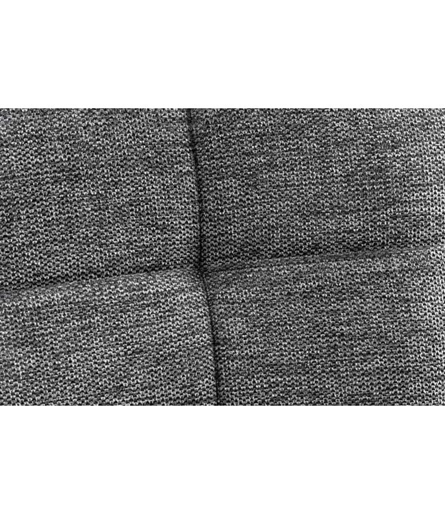 Invicta Interior Moderne fauteuil SCANDINAVIA grijze structuurstof massief houten poten met armleuningen - 44023