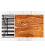 Invicta Interior Massief houten salontafel ARCHITECTURE 100 cm bruin sheesham stenen metalen frame - 43118