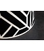 Invicta Interior Bone Inleg Bijzettafel HARMONY NATURE 45cm Rond Zwart Wit Ingelegd Arts & Crafts - 43661