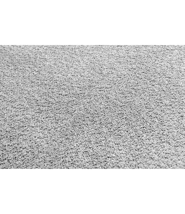 Invicta Interior Grote kruk HEAVEN 100cm Grijs Bouclé Ottomaanse Veerkern - 44191