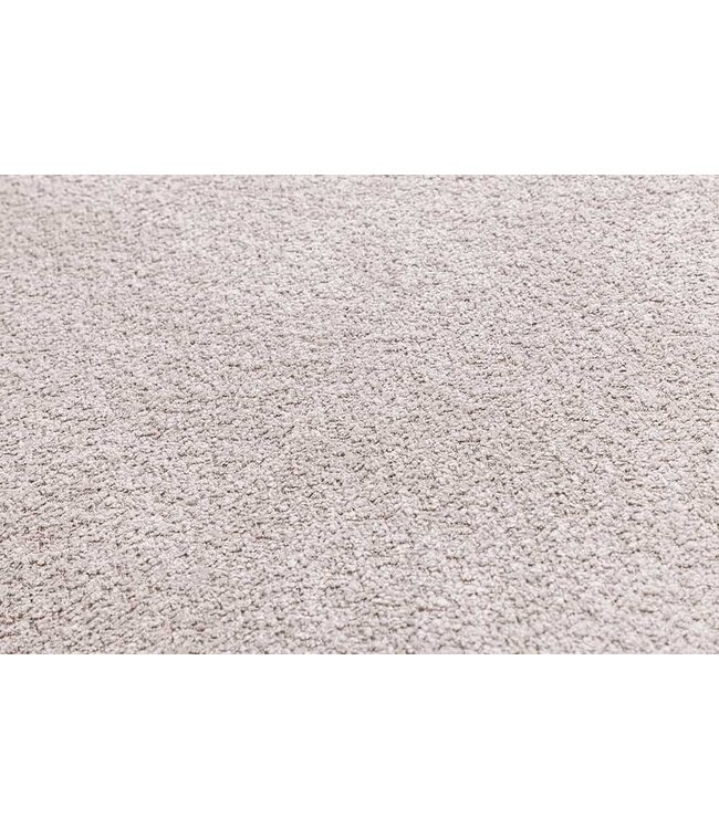 Invicta Interior Grote kruk HEAVEN 100cm champagne beige Bouclé Ottomaanse lente kern - 44186