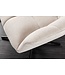 Invicta Interior Draaifauteuil PAPILLON champagne beige zwart metaal in hoogte verstelbaar met armleuning - 44226