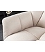 Invicta Interior Draaifauteuil PAPILLON champagne beige zwart metaal in hoogte verstelbaar met armleuning - 44226