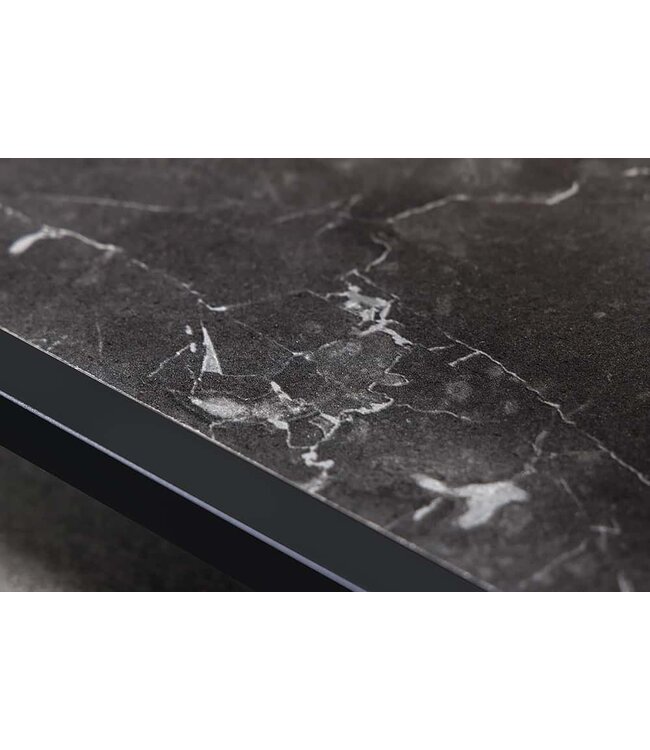 Invicta Interior Moderne boekenkast SLIM LINE 185x135cm grafiet metalen frame - 44322