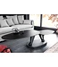 Invicta Interior Design salontafel MOVEMENT zwart grijs rond draaibaar keramisch metalen frame - 44235