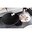 Invicta Interior Design Salontafel DANCING RINGS Zwart Ronde Draaibaar Pandora Keramiek Zwart Metaal - 44317