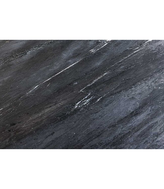 Invicta Interior Design TV-bord GATSBY 160 cm bruin goud mangohout marmer metalen frame - 43337