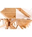 Invicta Interior Massief houten eettafel MOSAIC 200cm natuurlijk grenenhout gerecycled sterframe - 44090