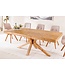 Invicta Interior Massief houten eettafel MOSAIC 200cm natuurlijk grenenhout gerecycled sterframe - 44090