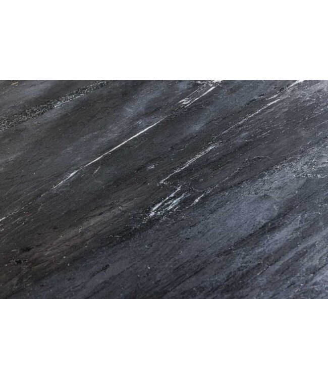 Invicta Interior Design Dressoir GATSBY 160cm bruin goud mangohout marmer metalen frame - 43336