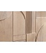 Invicta Interior Design dressoir ART DECO 170 cm wit gelimineerd massief mangohout 3D front - 44060