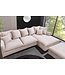 Invicta Interior Grote hoekbank HEAVEN 255cm champagne beige Bouclé Spring Core Covercover bank - 44187
