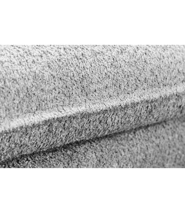 Invicta Interior Grote hoekbank HEAVEN 255 cm grijze bouclé lentebank - 44192