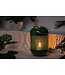 Invicta Interior Decoratieve lantaarn CANDLELIGHT 30cm edele groene metalen handgemaakte lantaarn - 43829
