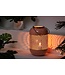 Invicta Interior Decoratieve lantaarn CANDLELIGHT 30cm pastel-roze metalen handgemaakte lantaarn - 43830