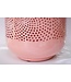 Invicta Interior Decoratieve lantaarn CANDLELIGHT 30cm pastel-roze metalen handgemaakte lantaarn - 43830
