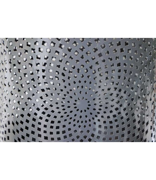 Invicta Interior Decoratieve lantaarn CANDLELIGHT 30cm grijs metaal handgemaakte lantaarn - 43831