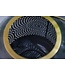 Invicta Interior Decoratieve lantaarn CANDLELIGHT 30cm grijs metaal handgemaakte lantaarn - 43831
